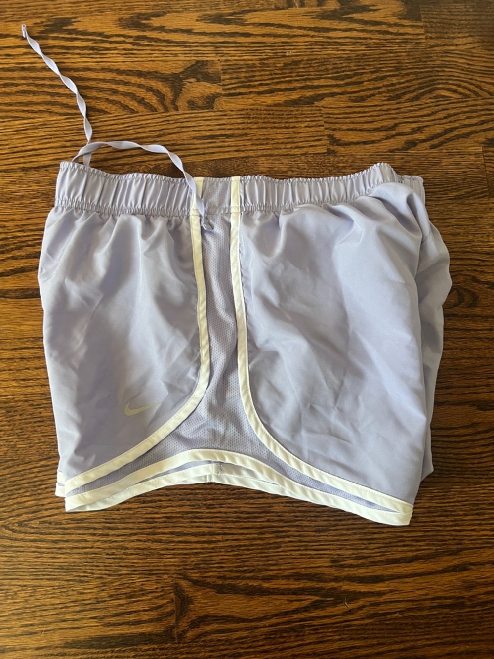 Like🆕NIKE Lavender Women's Athletic Shorts with White Trim - Picture 7 of 12